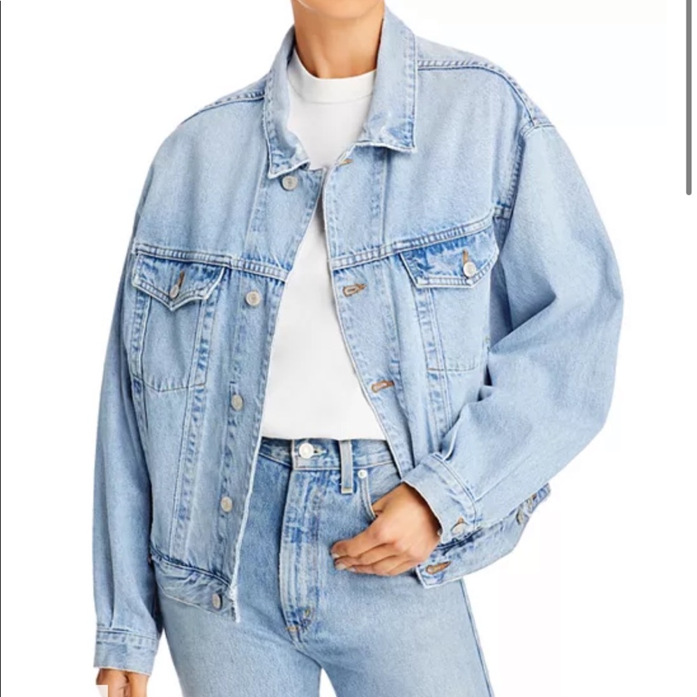 Light blue denim jacket